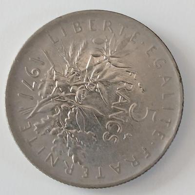 Foreign coins from France