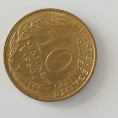 Foreign coins from France