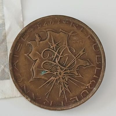 Foreign coins from France