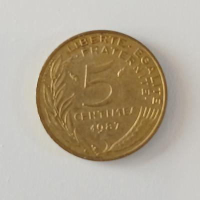 Foreign coins from France
