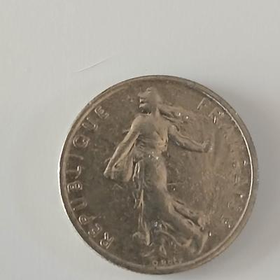 Foreign coins from France