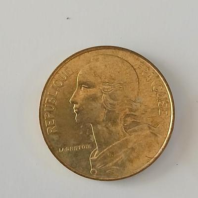 Foreign coins from France