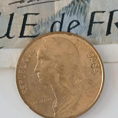 Foreign coins from France