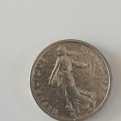 Foreign coins from France