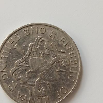 Collection of coins from Kenya