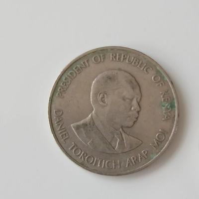Collection of coins from Kenya