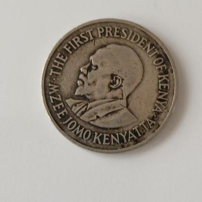 Collection of coins from Kenya