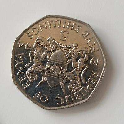 Collection of coins from Kenya
