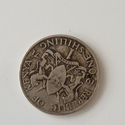 Collection of coins from Kenya