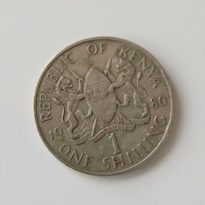 Collection of coins from Kenya