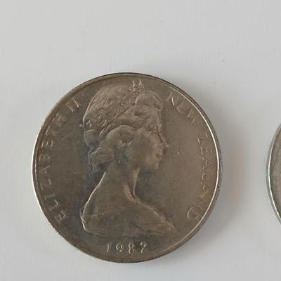 New Zealand money - Coin collection
