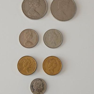 New Zealand money - Coin collection