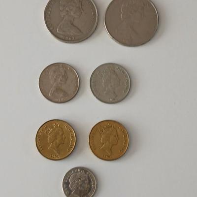 New Zealand money - Coin collection