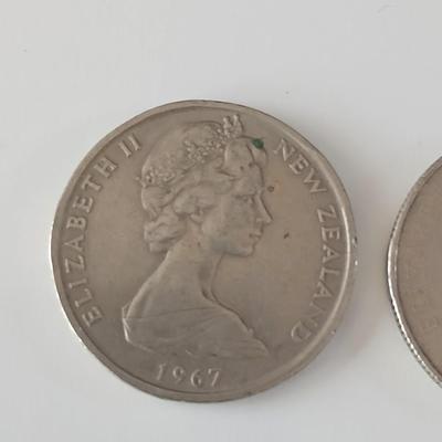 New Zealand money - Coin collection