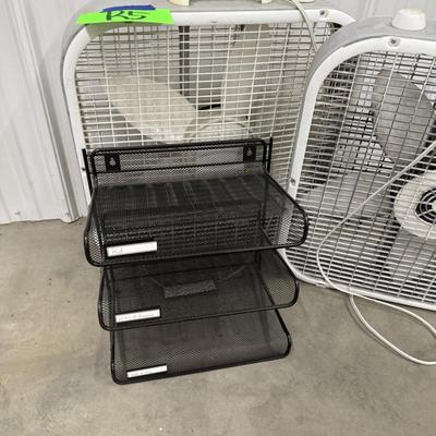R5-box fans x 2 + file Organizer