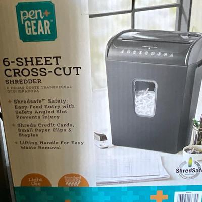 Pen+Gear Cross-Cut Shredder