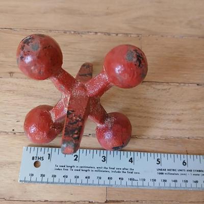 Antique cast iron Jacks door stopper or bookend