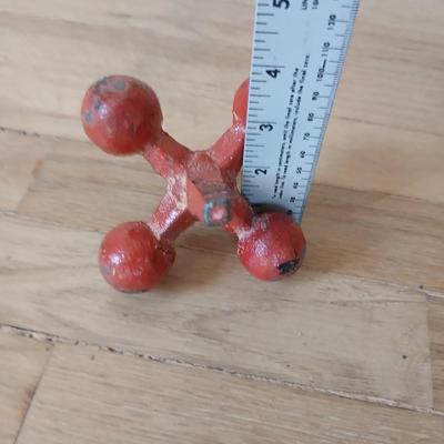 Antique cast iron Jacks door stopper or bookend