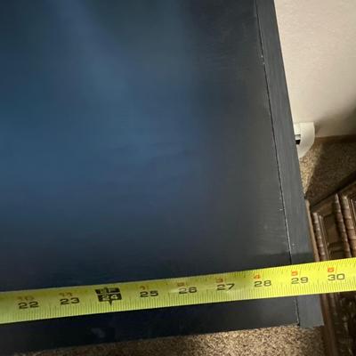 Black Shelving Unit