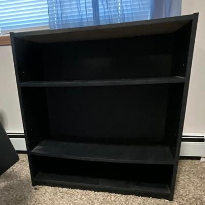 Black Shelving Unit