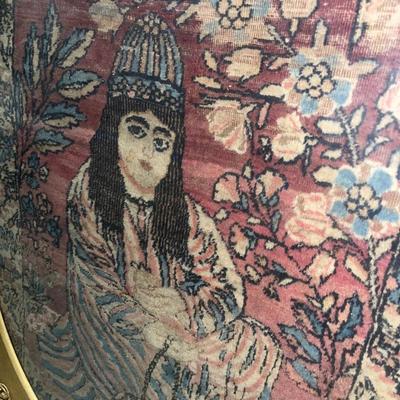 Framed tapestry