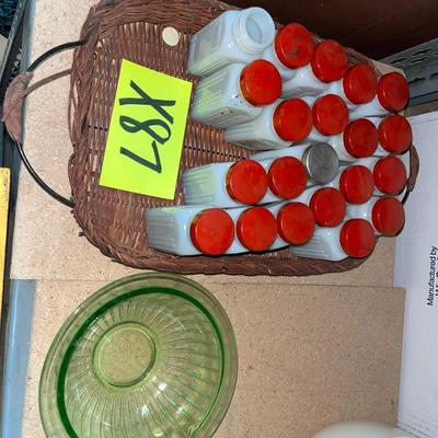 Jars with covers