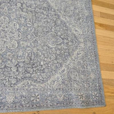 Surya Flower Medallion Grey/Blue 3' 3" x 4' 5" Area rug