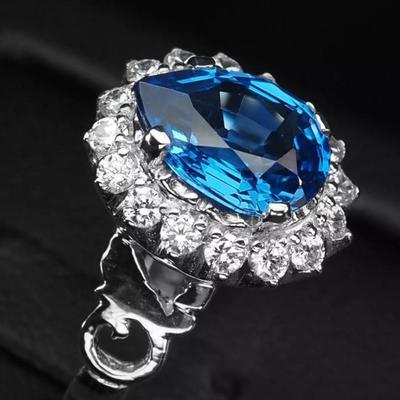 Blue Swiss Topaz 2.75 CT