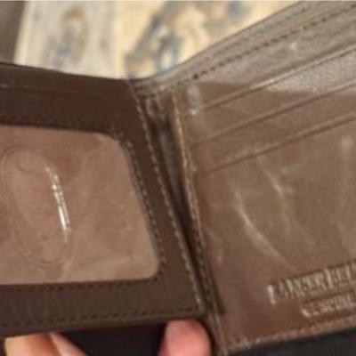 Leather wallet