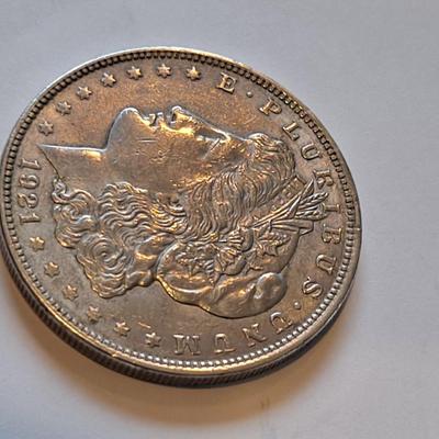 1921 Morgan Silver Dollar