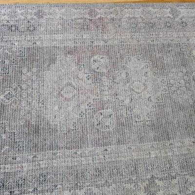 Surya Aztex Medallion Grey / Multi throw rug 27" x 45"