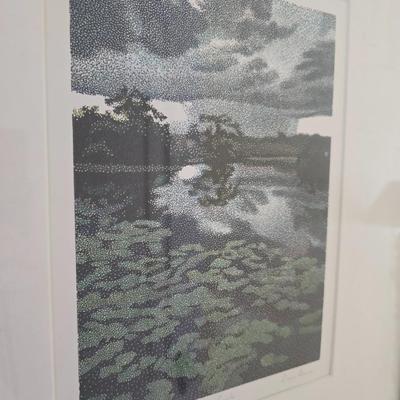 Numbered and signed Wall art "Water cycle" Dave Buena 43/100