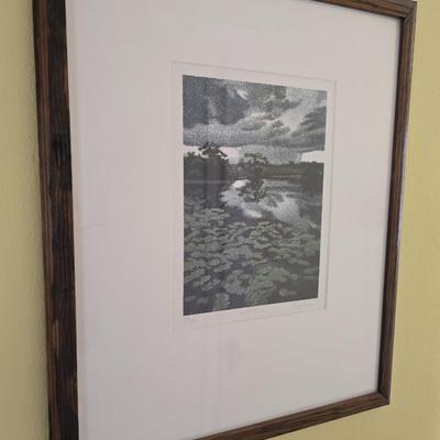 Numbered and signed Wall art "Water cycle" Dave Buena 43/100