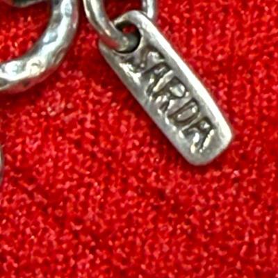 J2-925 stamped bracelet