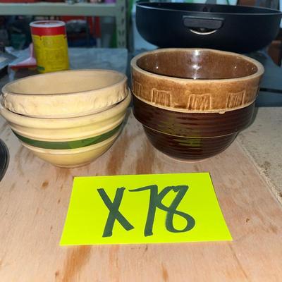 4 small bowls