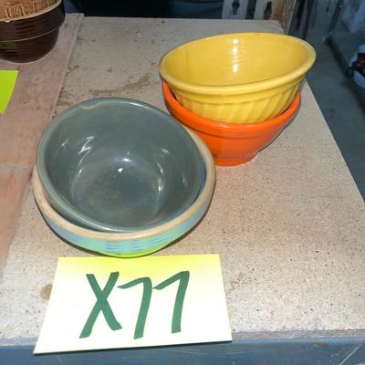 4 small bowls