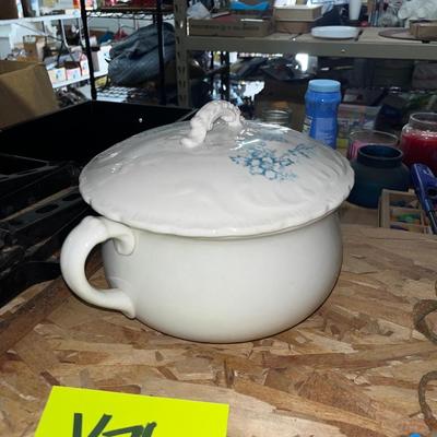 Ironstone pot