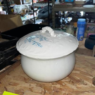 Ironstone pot