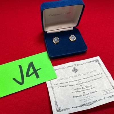 J4-Camrose and Kross Clip on Earrings
