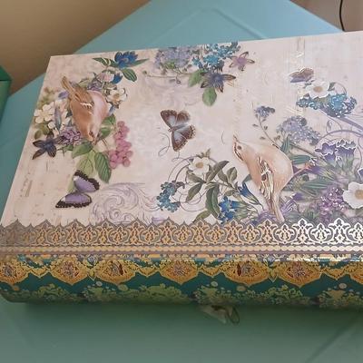 Framed Wall art original signed & numbered "Bee Mandala Nicola Barsaleau... 5/150 with faux book / storage box of batteries