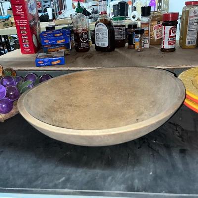 Wooden bowl