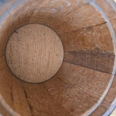 Antique Nordac's Cigar Co. Tampa Florida Cigar barrel - stamped on base - 1887 City of Tampa with antique tags