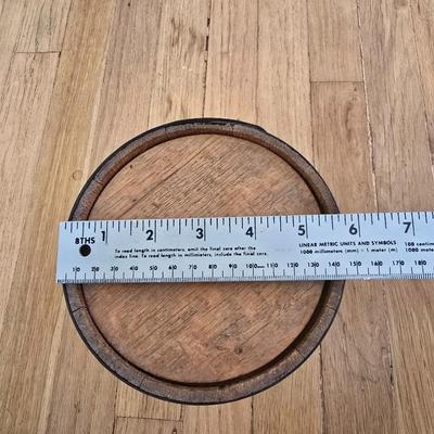 Antique Nordac's Cigar Co. Tampa Florida Cigar barrel - stamped on base - 1887 City of Tampa with antique tags
