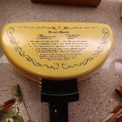APPLE BAKER, CREPE MAKER, DOUBLE BOILER AND MORE