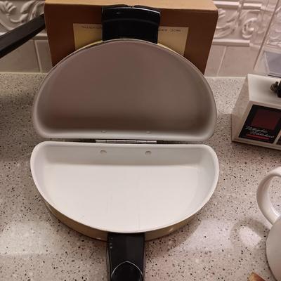 APPLE BAKER, CREPE MAKER, DOUBLE BOILER AND MORE
