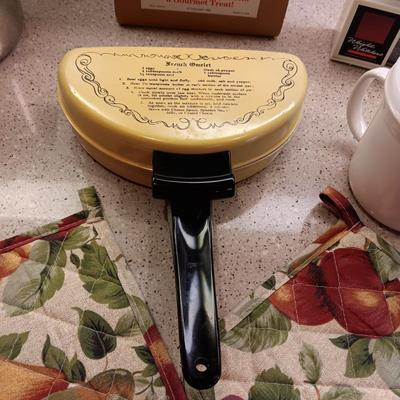 APPLE BAKER, CREPE MAKER, DOUBLE BOILER AND MORE