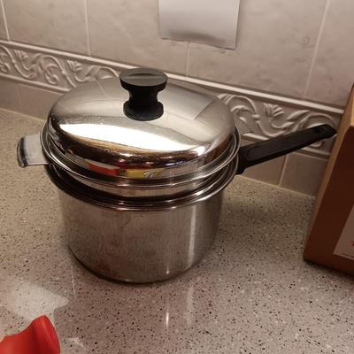 APPLE BAKER, CREPE MAKER, DOUBLE BOILER AND MORE
