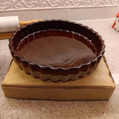 MARBLE ROLLING PIN, CLAY PIE PLATES AND MORE