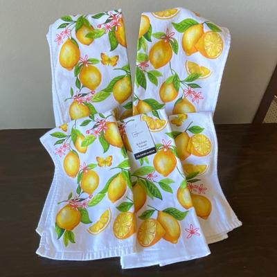 Lemon Hand Towels