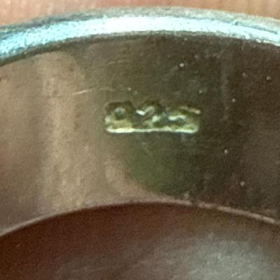 J9-925 stamped Sterling rings